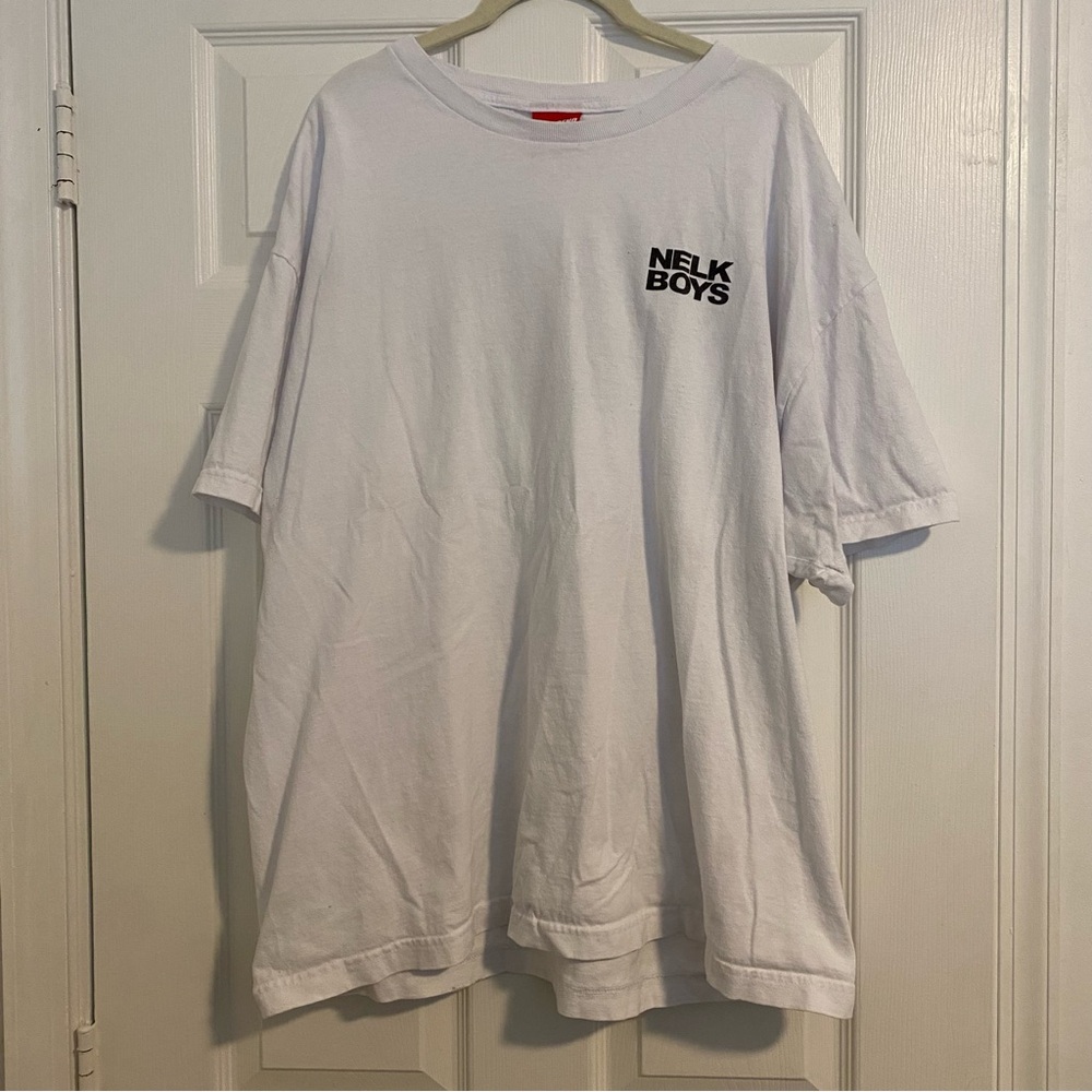 Nelk Boys “Full Send” Graphic Tee – White – Size 2XL Item 0091